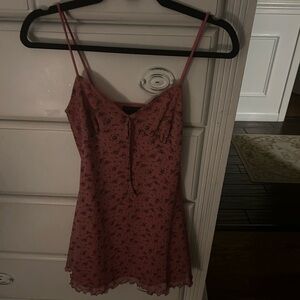 Urban Outfitters Pink Floral Dress
